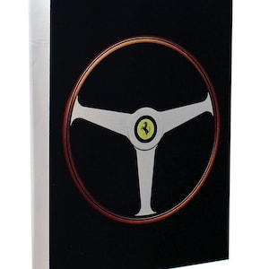 Ferrari Nardi Steering Wheel Metal Sign