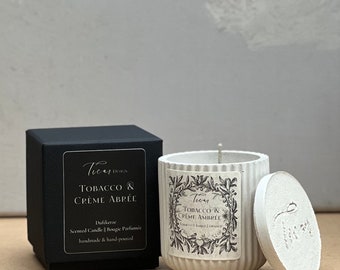 Scented candle Tobacco & Crème Ambrée