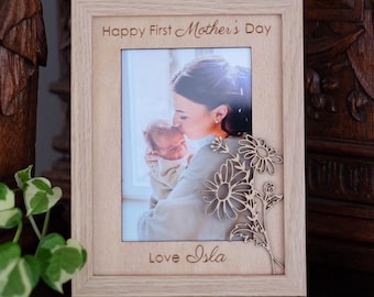 Personalised First Mother's Day Photo Frame