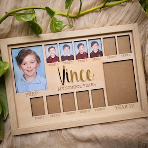 Personalised School Years Photo Frame Small