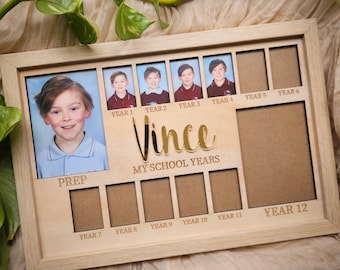 Personalised School Years Photo Frame Small