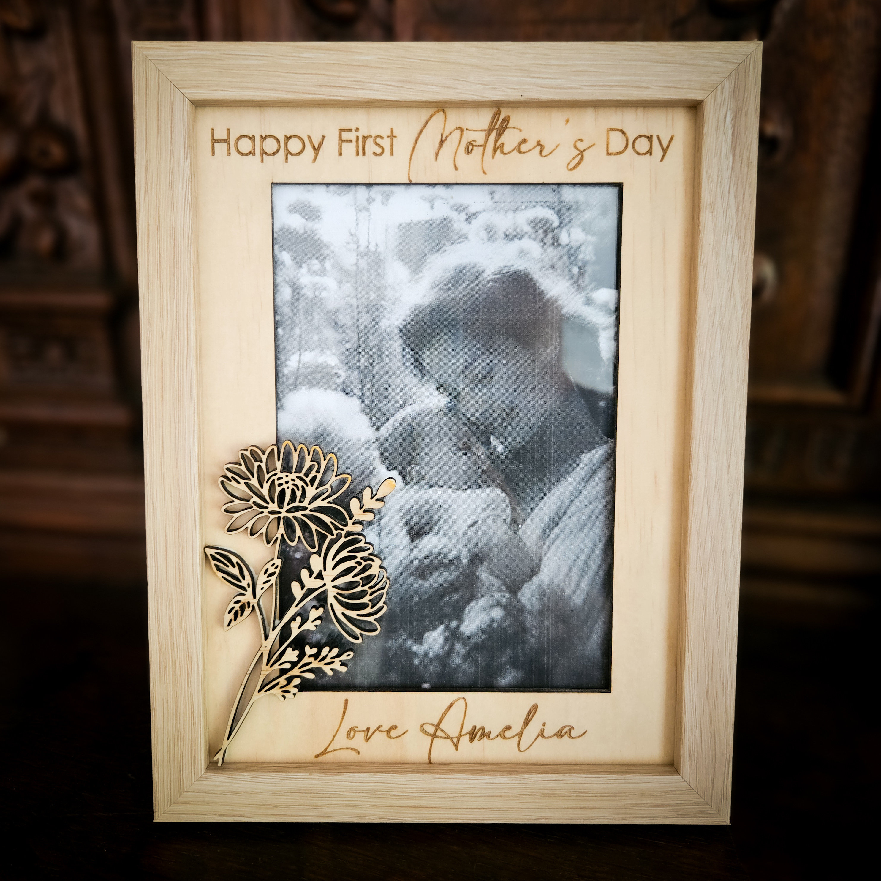 Personalised First Mother&#39;s Day Photo Frame