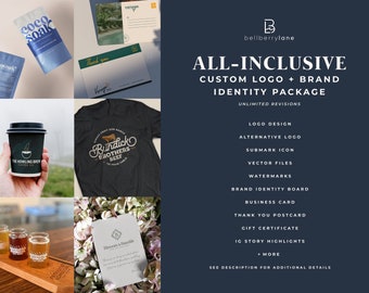 Custom Logo Design: All-Inclusive Brand Identity Package