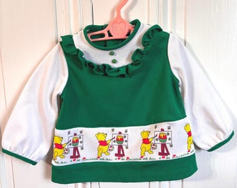 1970's Sears Winnie The Pooh Collection Toddler Top - 2T - Perma-Prest