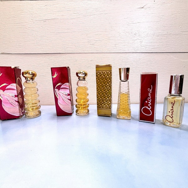 Vintage Avon Perfume - Sweet Honesty Cologne Rondelle Or Fragrance Facettes - Avon Ariane Ultra Cologne - Original Boxes - Favorite Avon