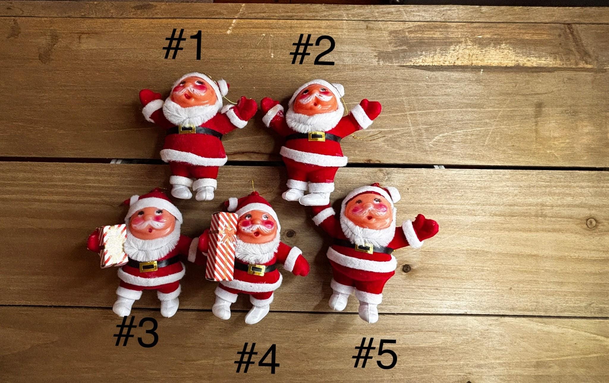 Vintage Japan Santa Ornament - Etsy