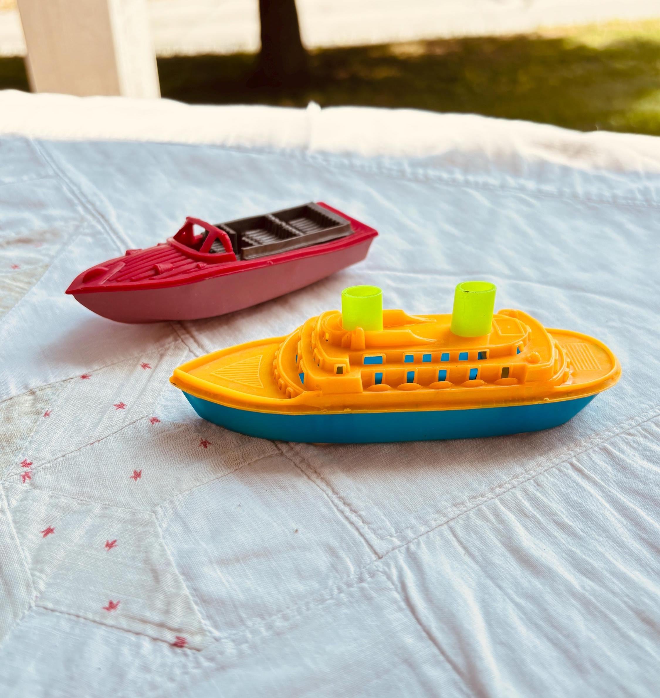 1980s Toy Boat - Etsy