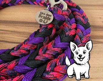 6 strand paracord dog leash discount