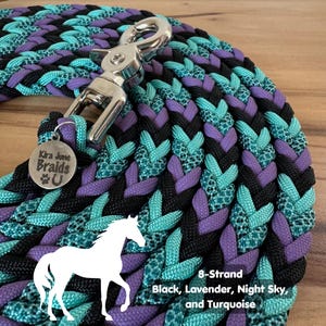 Custom Trail Reins for Horses, Loop Reins, Barrel Reins, Paracord Horse Tack, Horse Trainer Gift, Horse Gift for Women, Western Reins