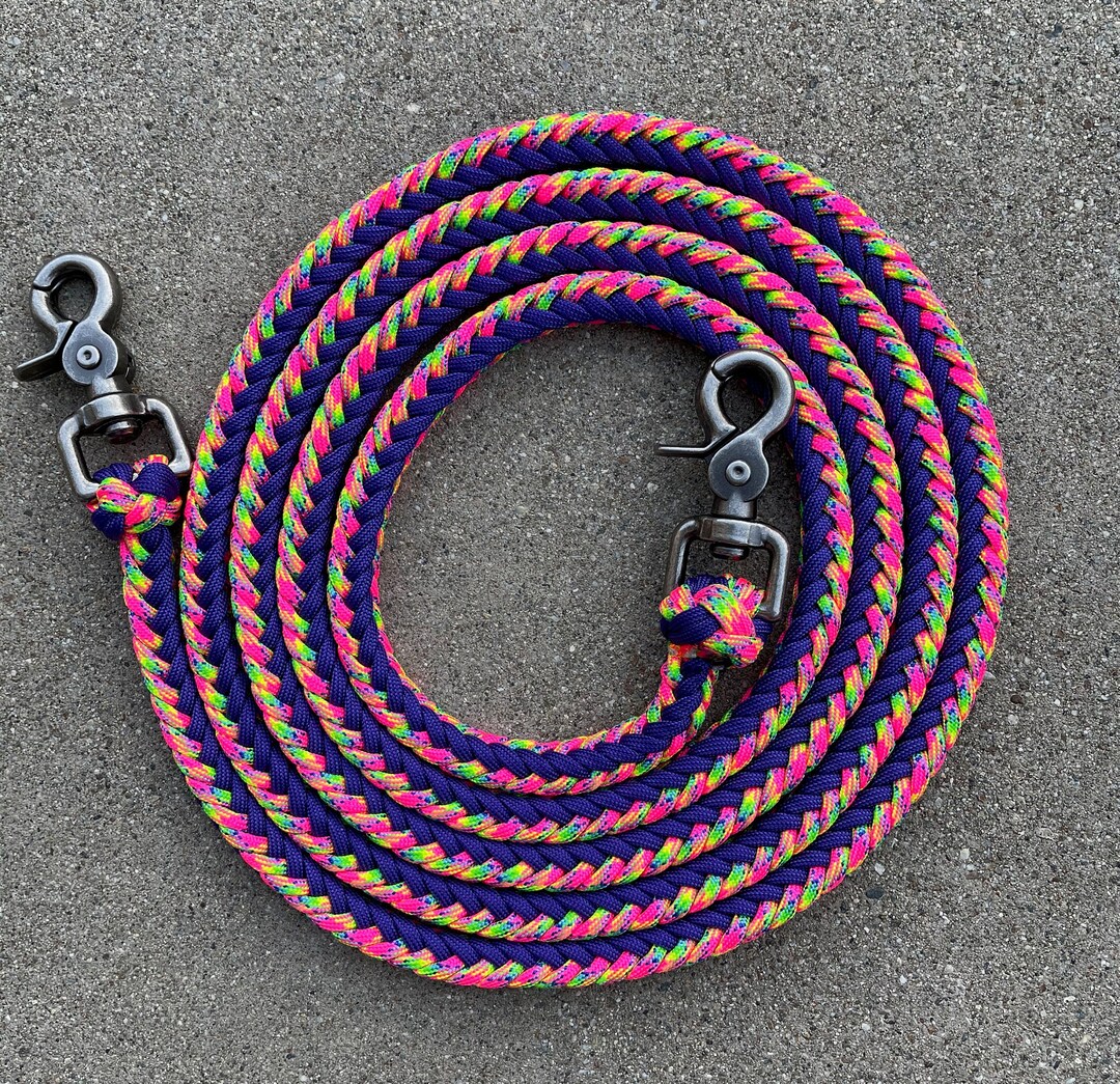 Fairy Tale Trail Reins Barrel Reins 8 Foot Trail Reins Etsy