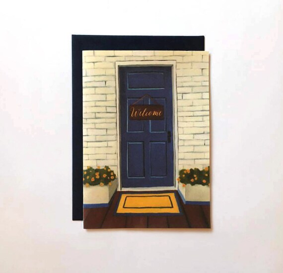 Housewarming Card New Home Card Housewarming Party Card Etsy
