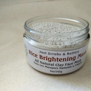 Rice Brightening  Clay Face Mask 5oz