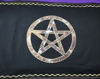 Cogs of Time Pentacle Altar Runner