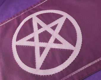 Purple on Purple Pentacle Runner