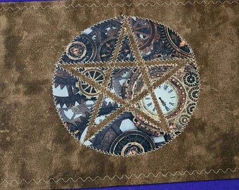 Cogs of Time Pentacle on Brown