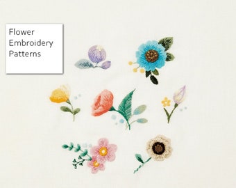 New Plants Embroidery Ebook [Japanese Craft Book Pattern Flowers Clothes ]