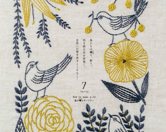 Nouveau livre électronique de broderie de fleurs botaniques, artisanat japonais, modèle de livre Japon