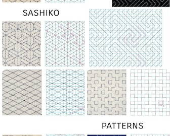 Sashiko Embroidery - Etsy
