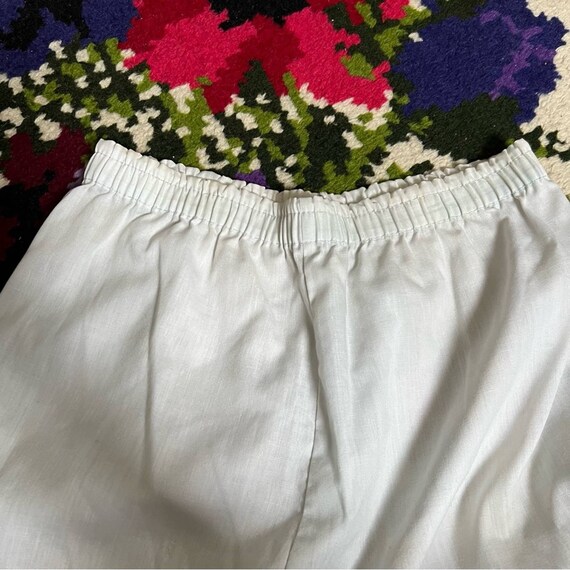 AS Vintage 70s/80s JC Penney White Peasant Skirt … - image 3