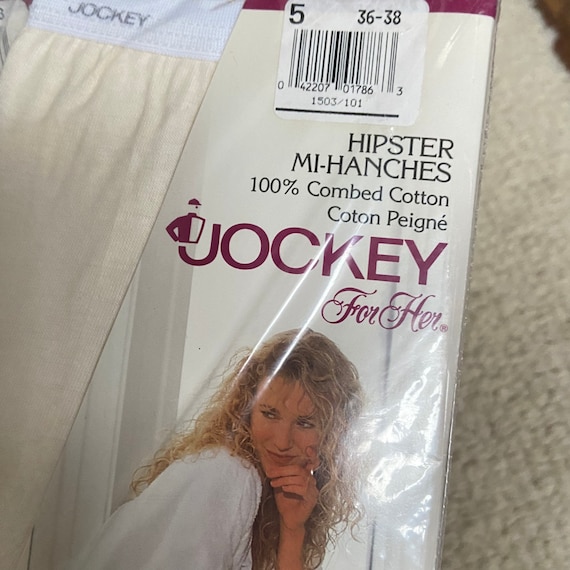 Vintage 1992 Jockey for Her Cotton Hipster Underwear 2 Packs 