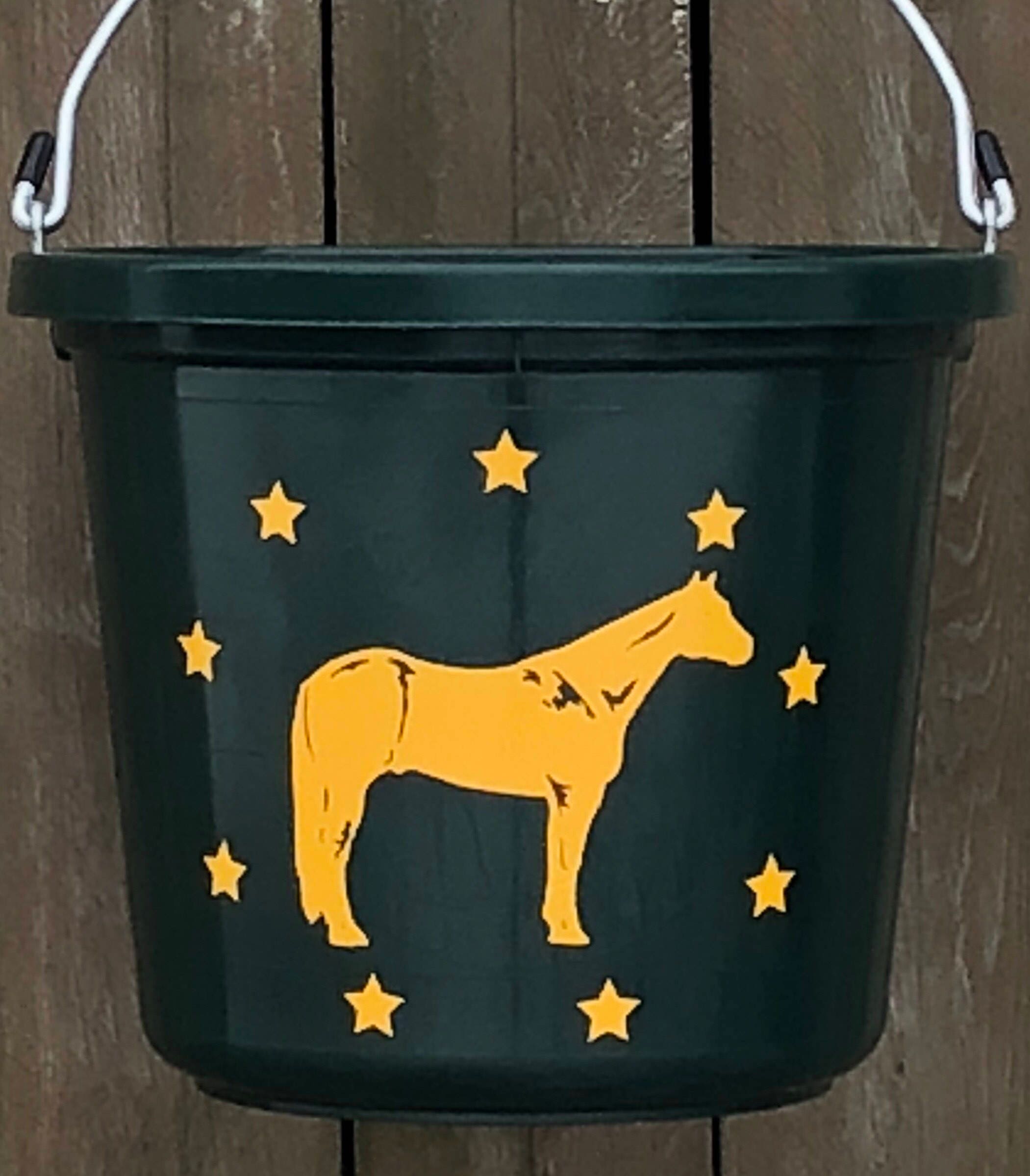 Customized Horse Tack // Personalized Buckets // Horse Show Etsy