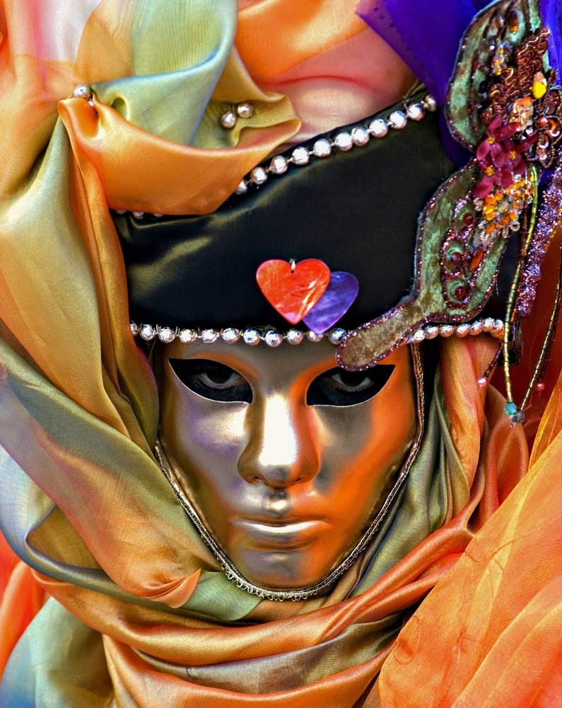 Golden Mask - Incognito - Venice Carnival Fantasy Dream - Venetian