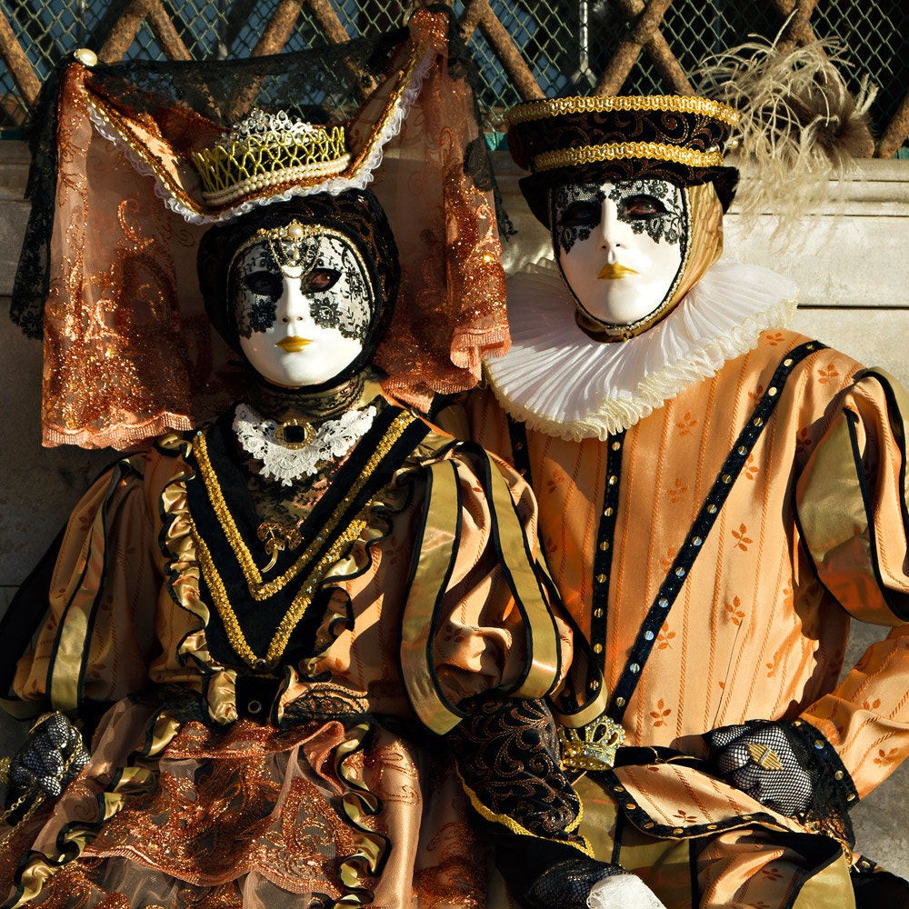 Fine Art Print Wall Decor - Venice Carnival Fantasy Enigmatic “two