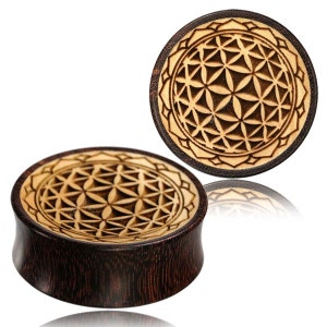 2PCS Opal Stone Ear Flesh Plugs And Tunnels With O-Ring Earring Piercing Single Flared Ear Gauges Expander Jewelry 4mm-16mm - Foto 2