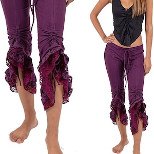 Tribal Style Fairy Rave Clothing Goa Pixie Pants Lace - Etsy