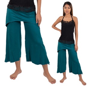 Flow Pants: Loose Comfortable Dance Trousers, Flowing Capris