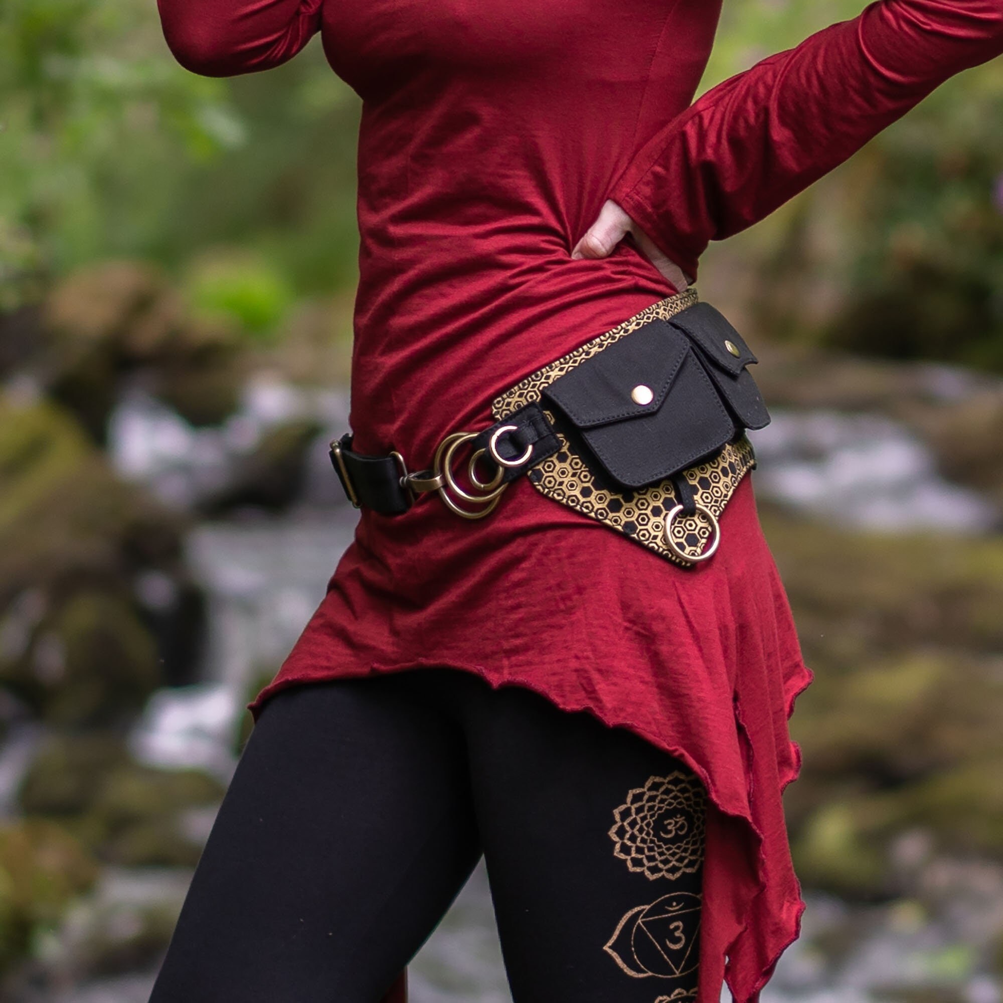 Playa Holster Bag, Burner Wear, Festival Outfits, Hooping