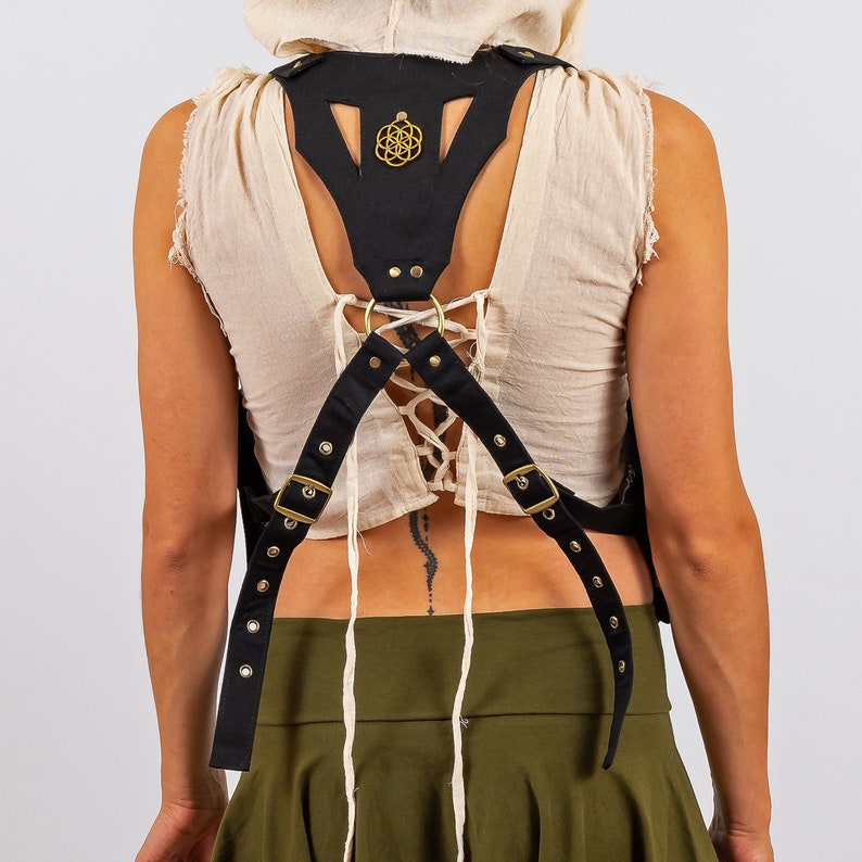 Festival Pocket utility holster Vest shoulder holster bag Etsy