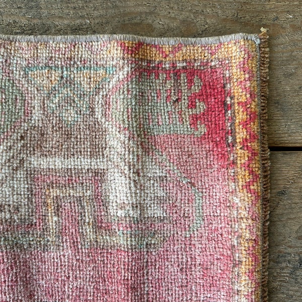 Turkish Rug Pink & Teal : MontanaNomadCo