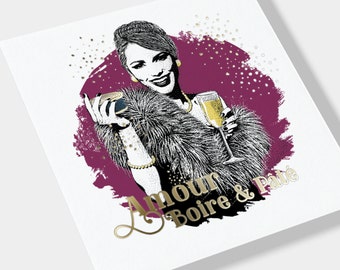 Carte Postale Humour Etsy Carte Postale Humour Etsy