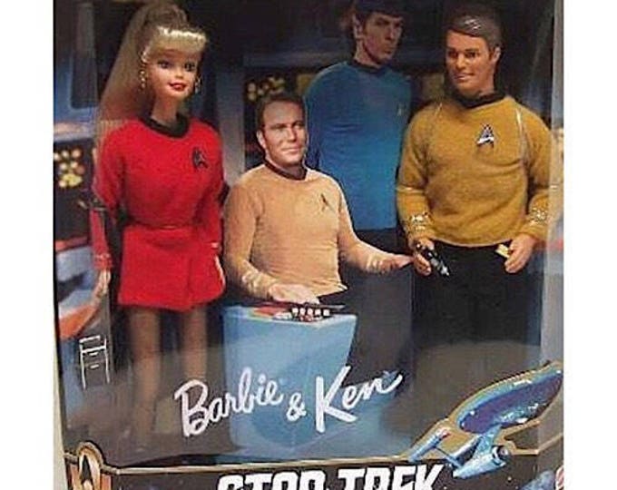 barbie and ken star trek 30th anniversary 1996