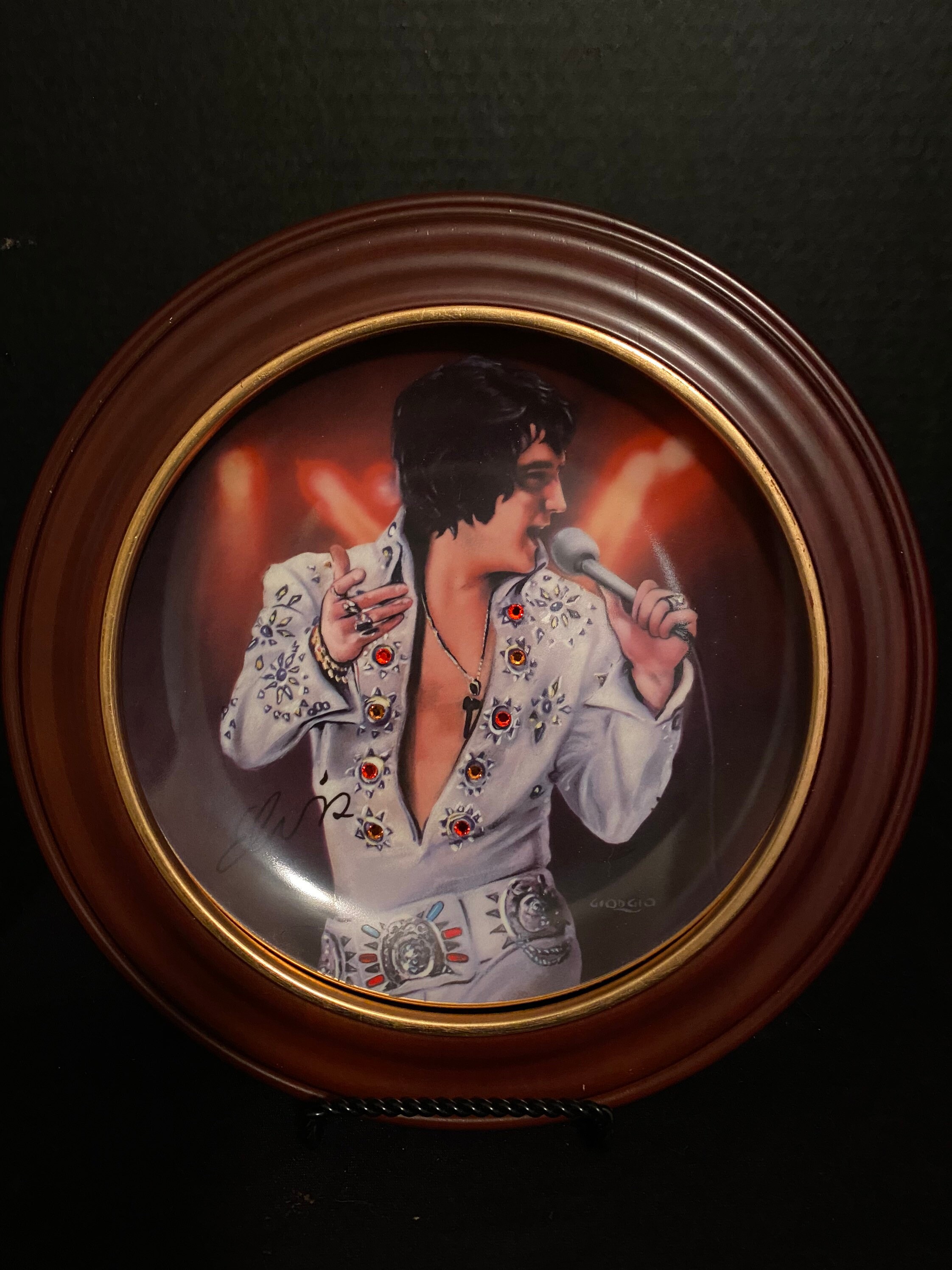 Elvis Presley Vintage Collectors Plates Lot