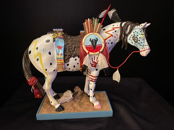 Painted Ponies War Pony Figurine - Etsy 日本