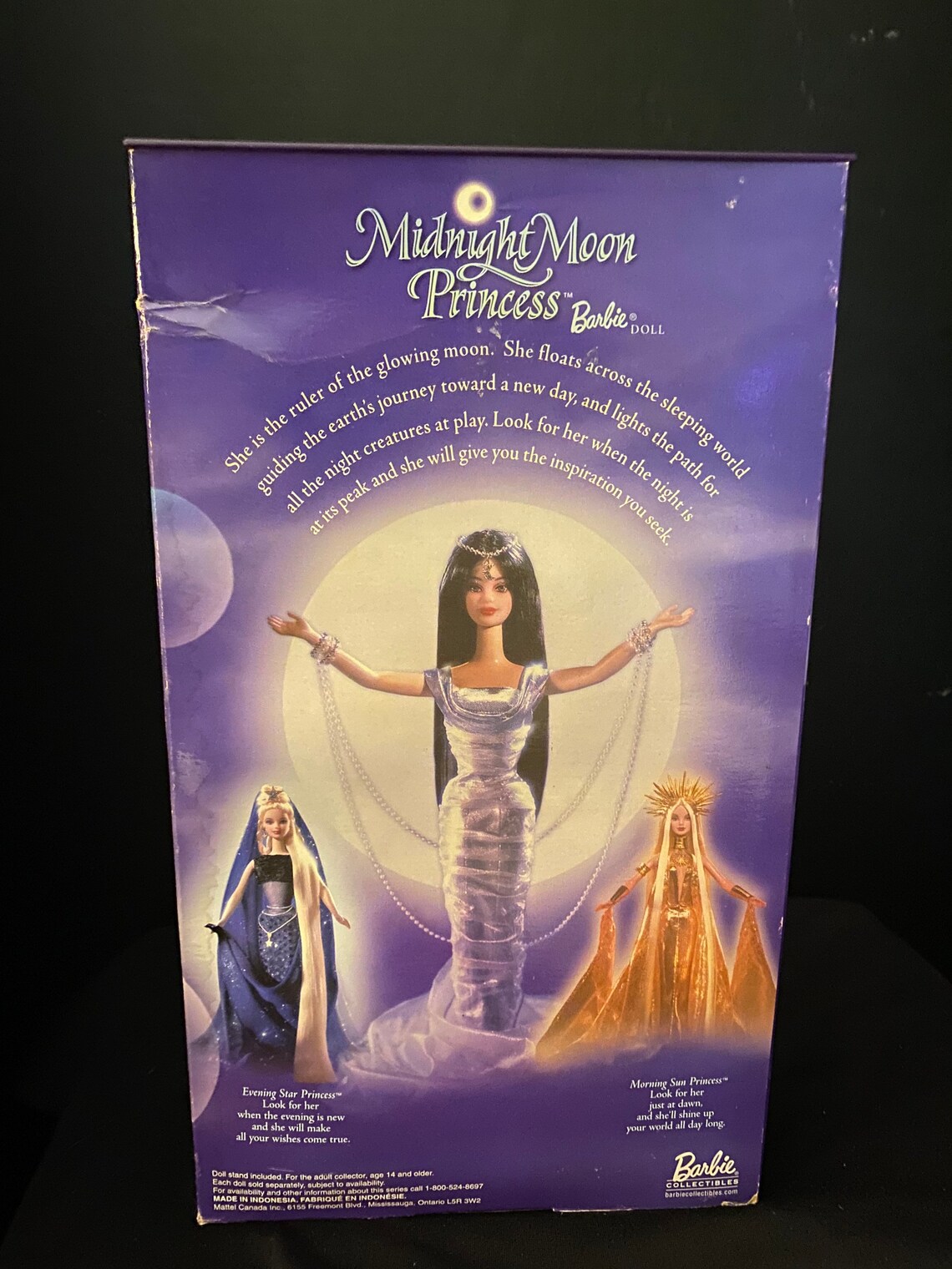 2000 Midnight Moon Princess Barbie Doll - Etsy
