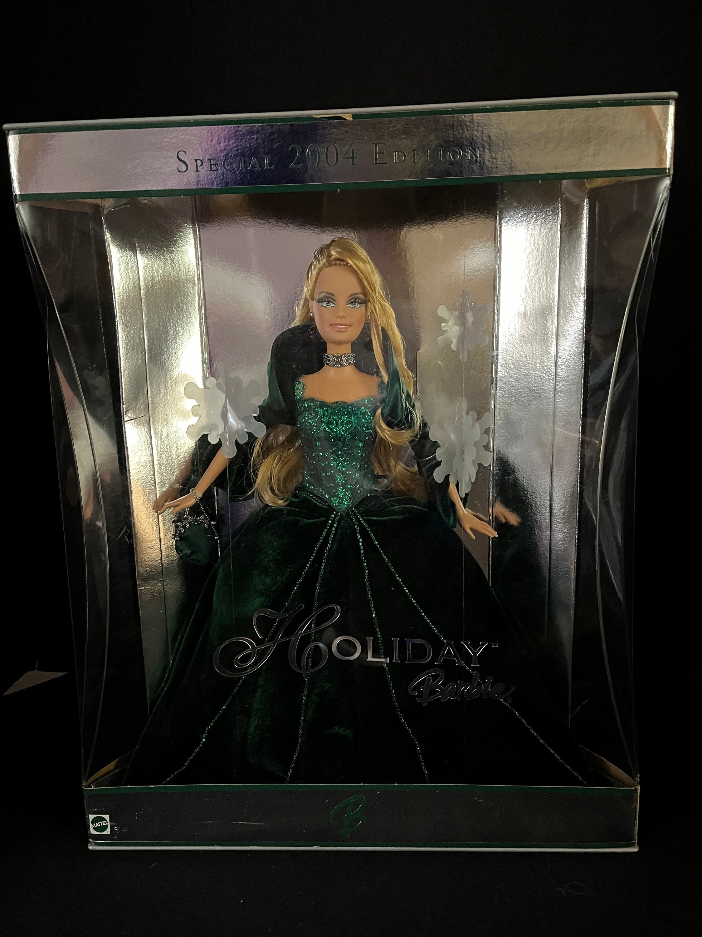 Barbie navideña del 2004 sales