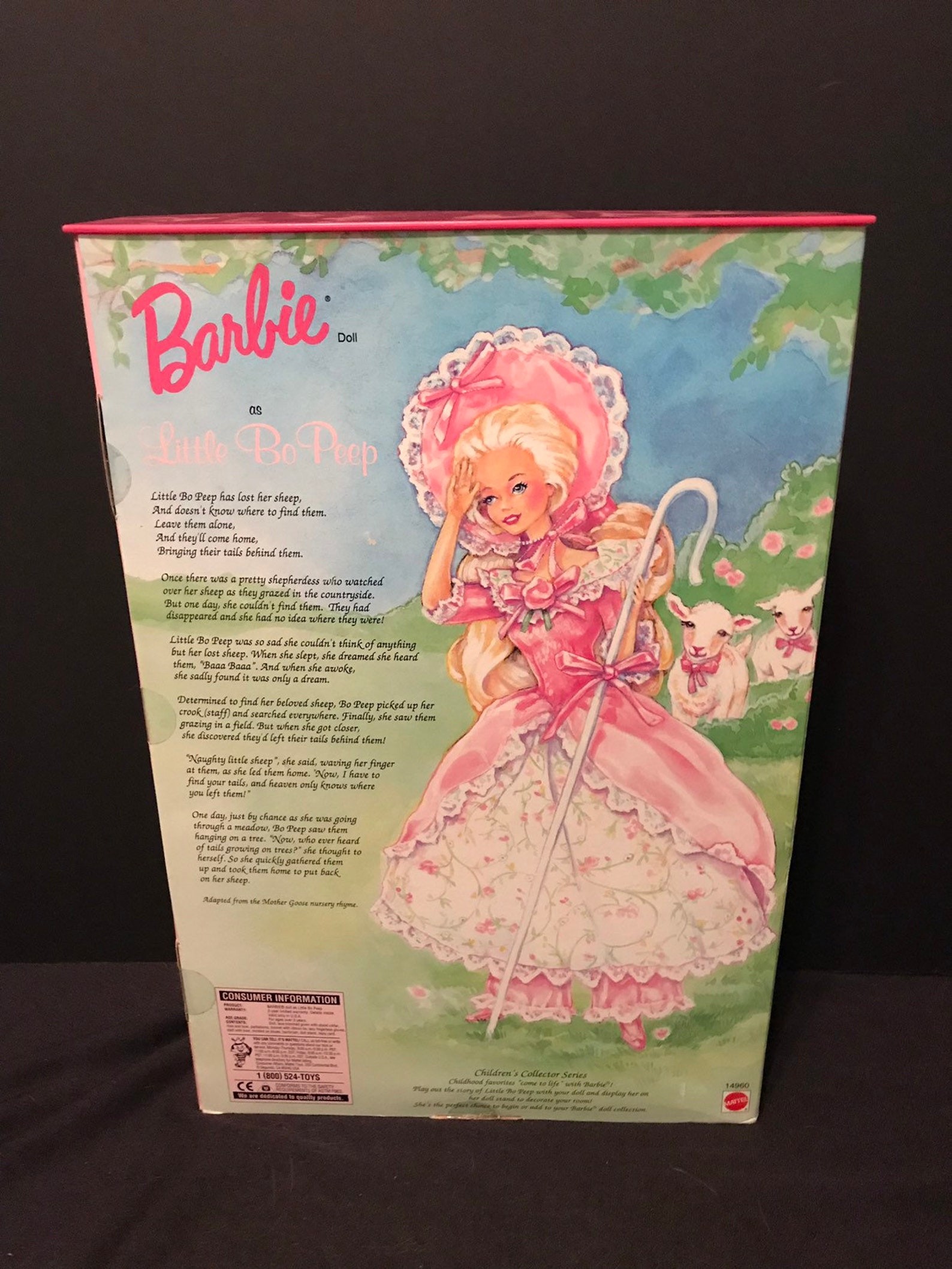 1995 Little Bo Peep Barbie Doll - Etsy