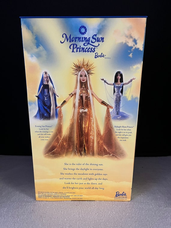 2000 Morning Sun Princess Barbie Doll Etsy