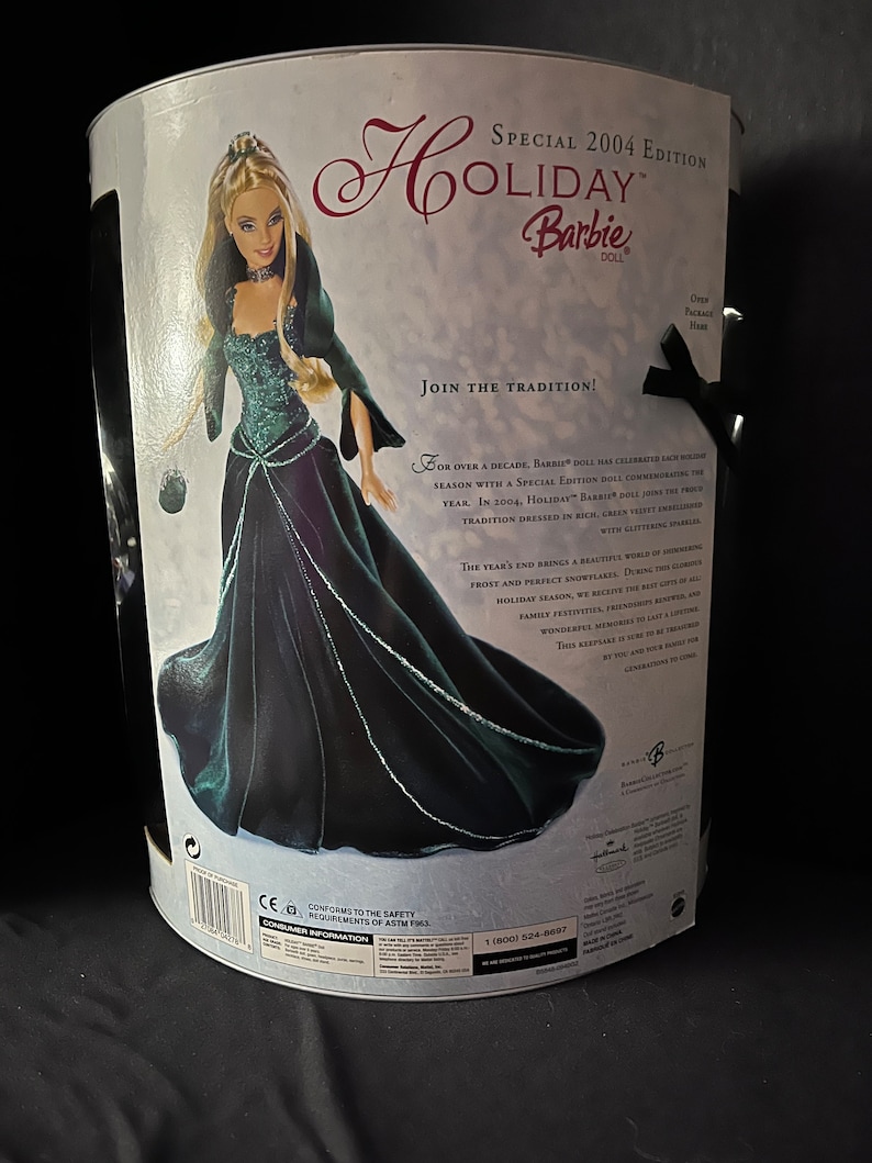 2004 Holiday Barbie Doll