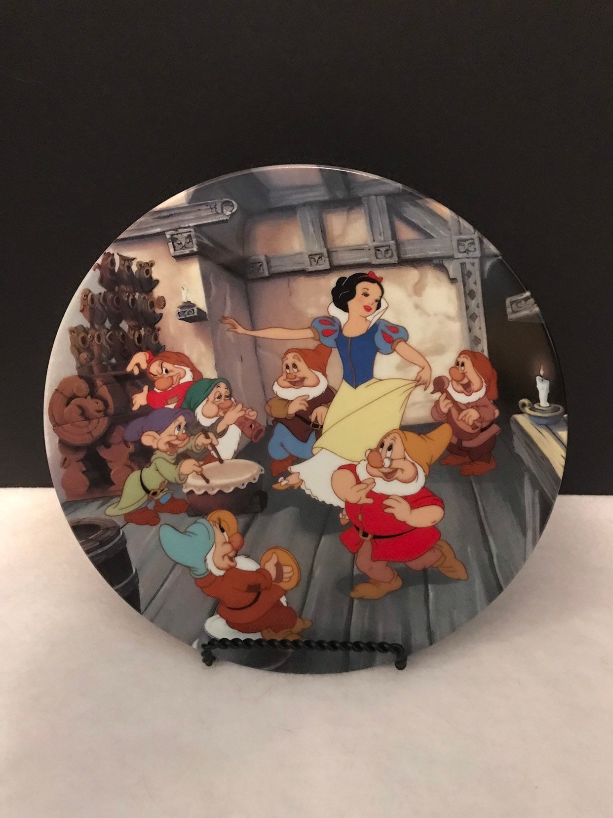Disney's the Dance of Snow White and the Seven Dwarfs Collector Plate