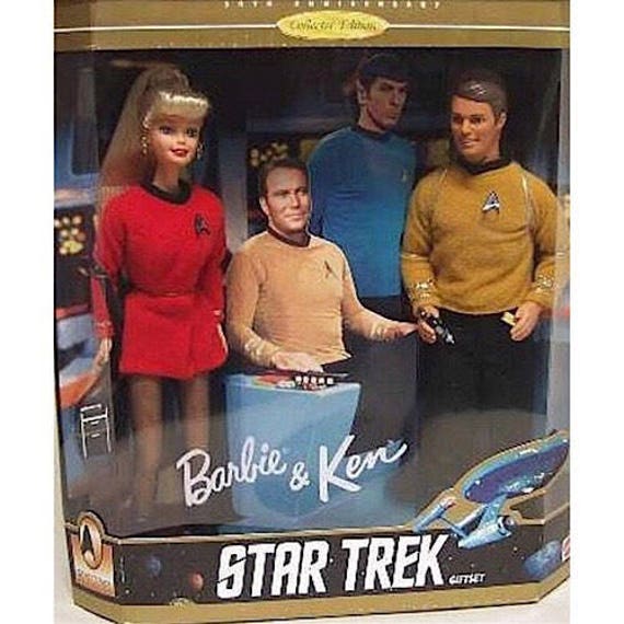 1996 Star Trek Barbie & Ken 30th Anniversary Collector Edition