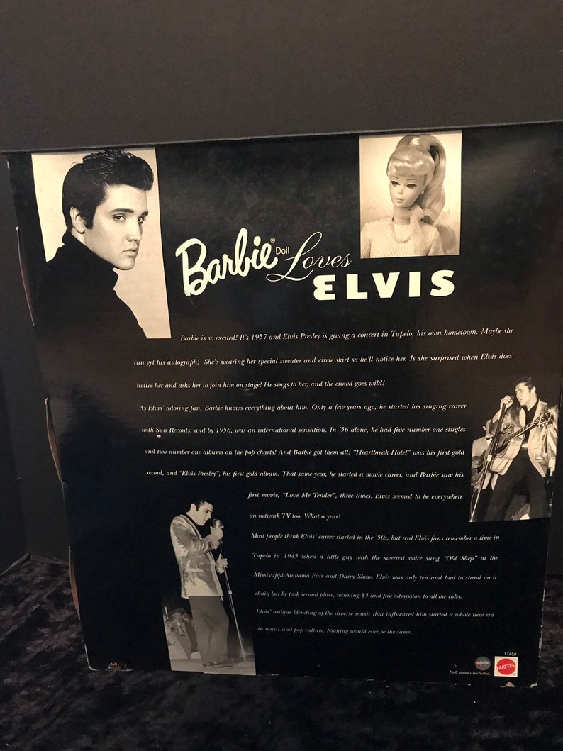 1996 Barbie Loves Elvis Gift Set - Etsy