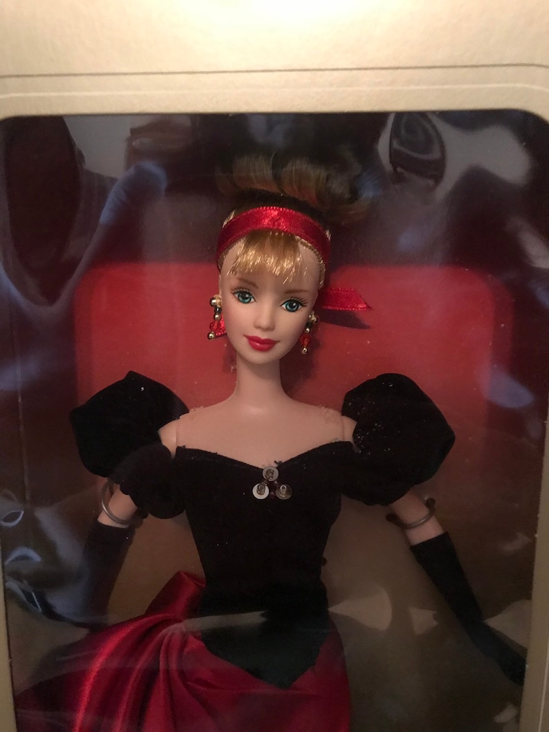 1998 Avon Winter Splendor Barbie Doll Etsy