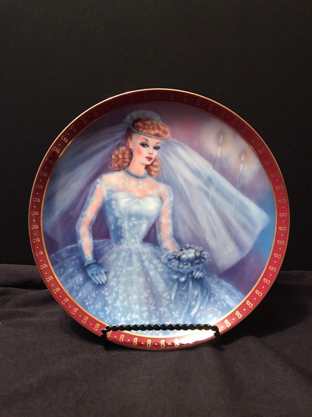Barbie collector plates value deals