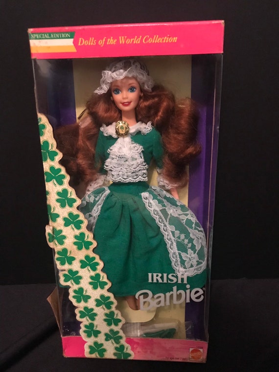 1994 Irish Barbie Doll | Etsy
