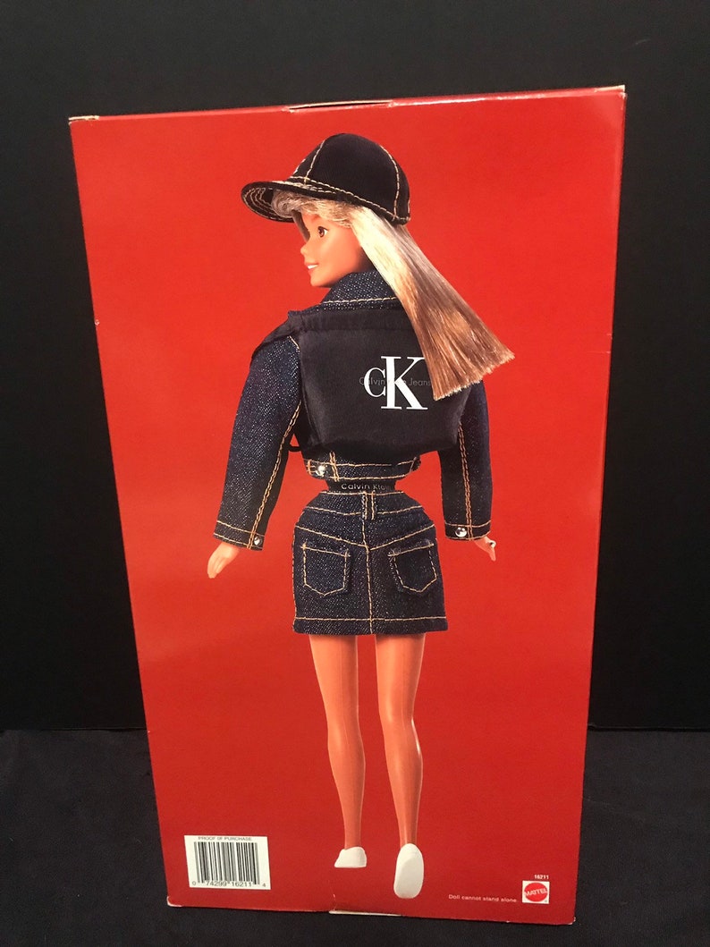 1996 Calvin Klein Jeans Barbie Doll image 4