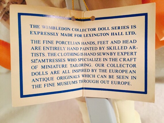 the wimbledon collection dolls